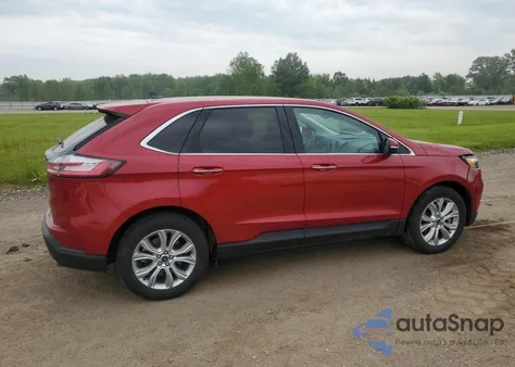 2022 Ford Edge Titanium from USA, damaged, VIN 2FMPK4K9XNBA63541
